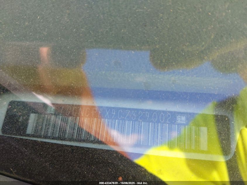 2012 Chevrolet Silverado 1500 Work Truck VIN: 1GCNCPEX9CZ329002 Lot: 43347639