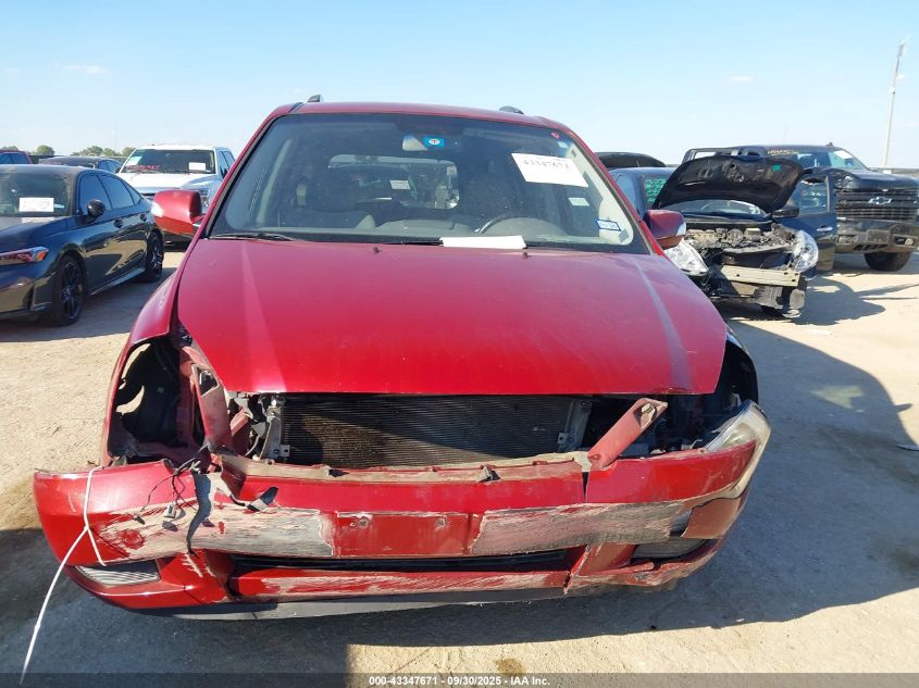 2011 Kia Sedona Lx VIN: KNDMG4C71B6384772 Lot: 43347671