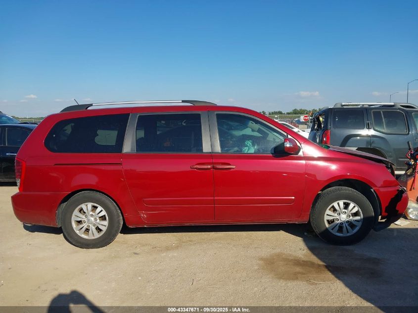 2011 Kia Sedona Lx VIN: KNDMG4C71B6384772 Lot: 43347671