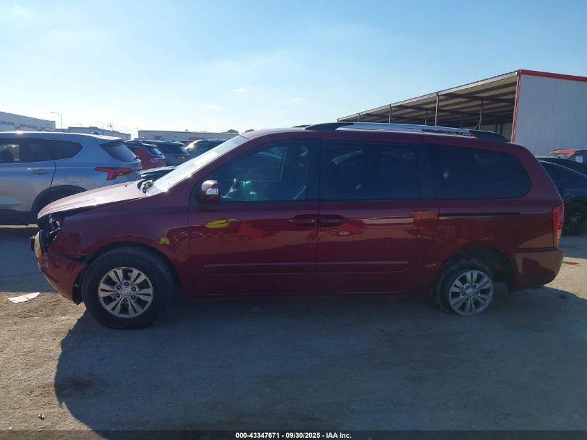 2011 Kia Sedona Lx VIN: KNDMG4C71B6384772 Lot: 43347671