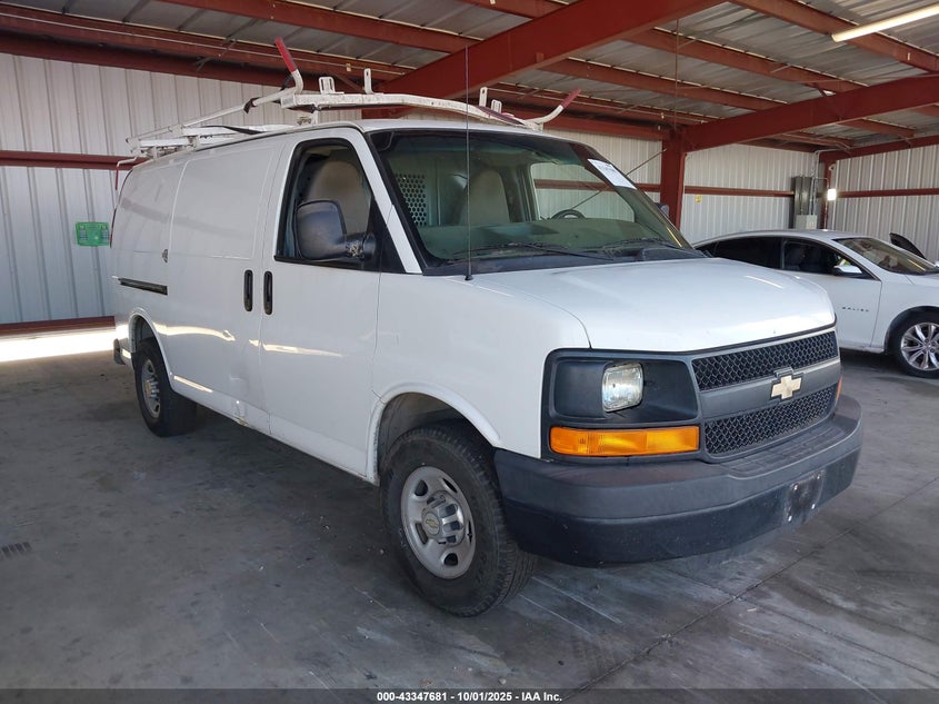 2014 CHEVROLET EXPRESS 3500 WORK VAN - 1GCZGTCG0E1160250