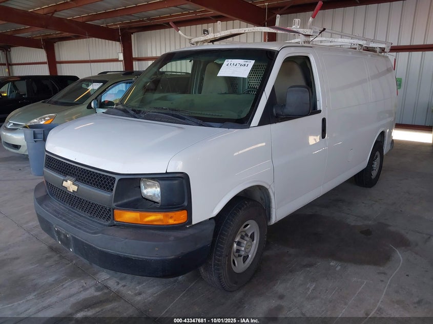2014 CHEVROLET EXPRESS 3500 WORK VAN - 1GCZGTCG0E1160250