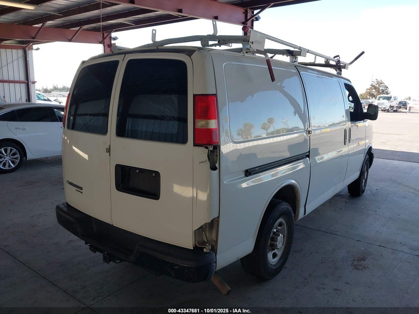 2014 CHEVROLET EXPRESS 3500 WORK VAN - 1GCZGTCG0E1160250