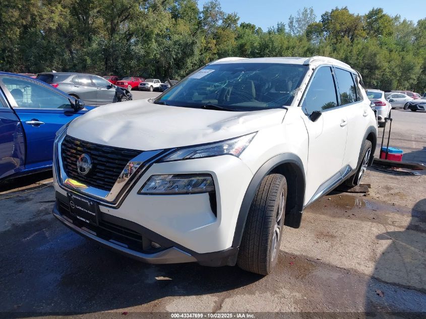 2022 NISSAN ROGUE SL INTELLIGENT AWD - JN8BT3CB7NW334453