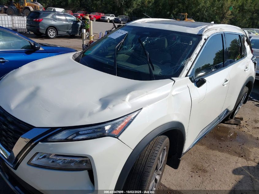 2022 NISSAN ROGUE SL INTELLIGENT AWD - JN8BT3CB7NW334453
