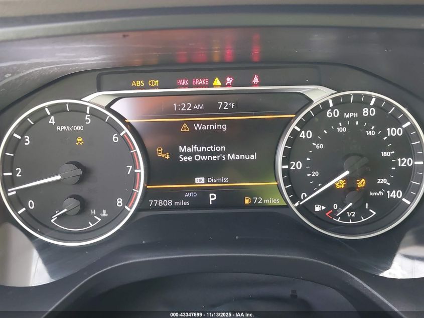 2022 Nissan Rogue Sl Intelligent Awd VIN: JN8BT3CB7NW334453 Lot: 43347699