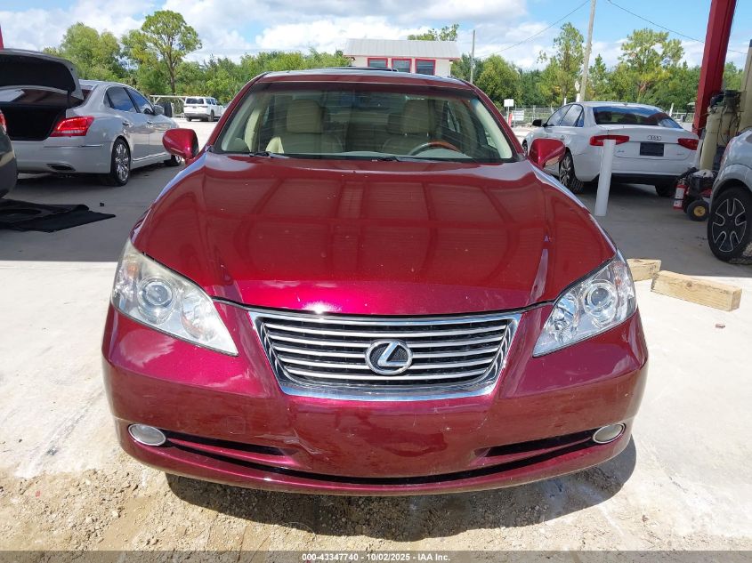 2008 Lexus Es 350 VIN: JTHBJ46G082156331 Lot: 43347740