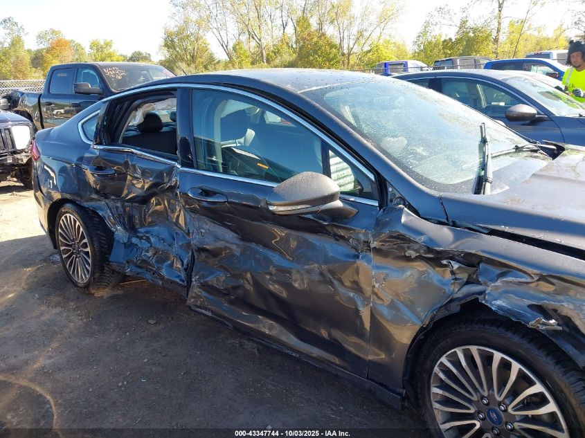 2017 Ford Fusion Se VIN: 3FA6P0T99HR341348 Lot: 43347744