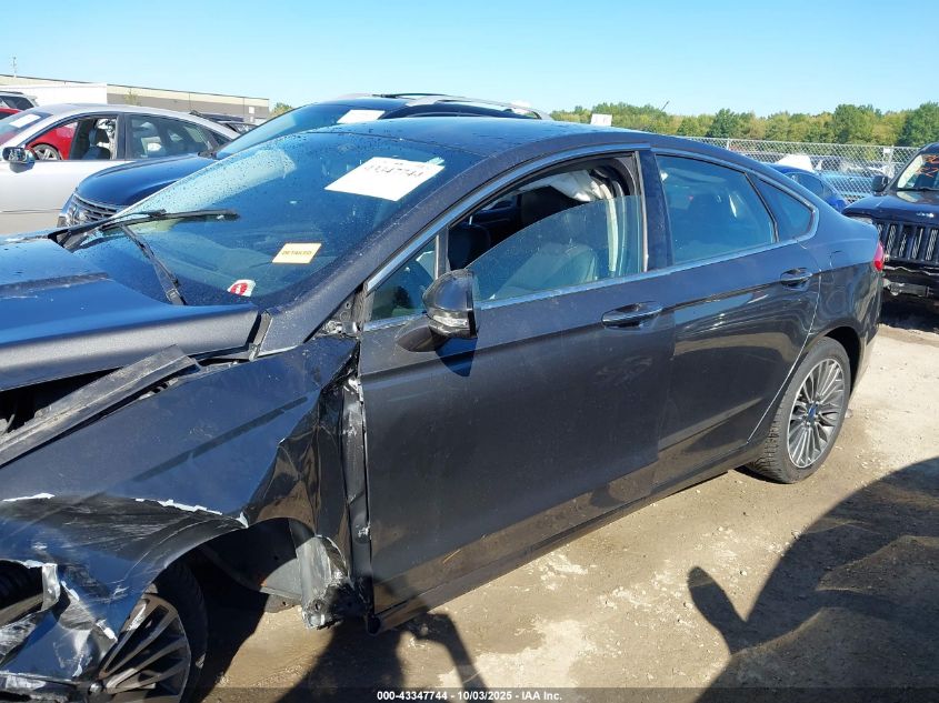 2017 Ford Fusion Se VIN: 3FA6P0T99HR341348 Lot: 43347744