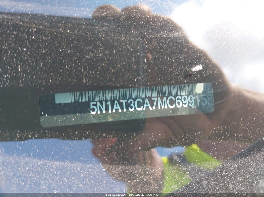 2021 NISSAN ROGUE SL FWD - 5N1AT3CA7MC699158