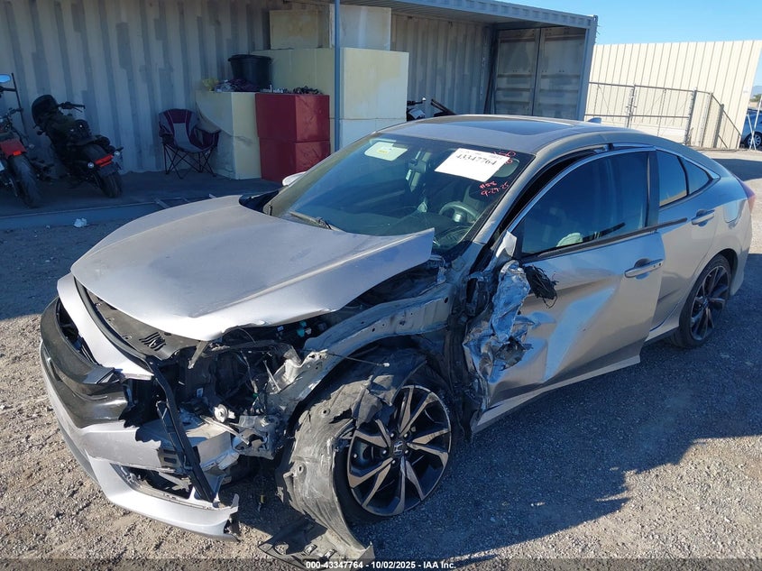 2018 HONDA CIVIC EX - 2HGFC2F7XJH610844