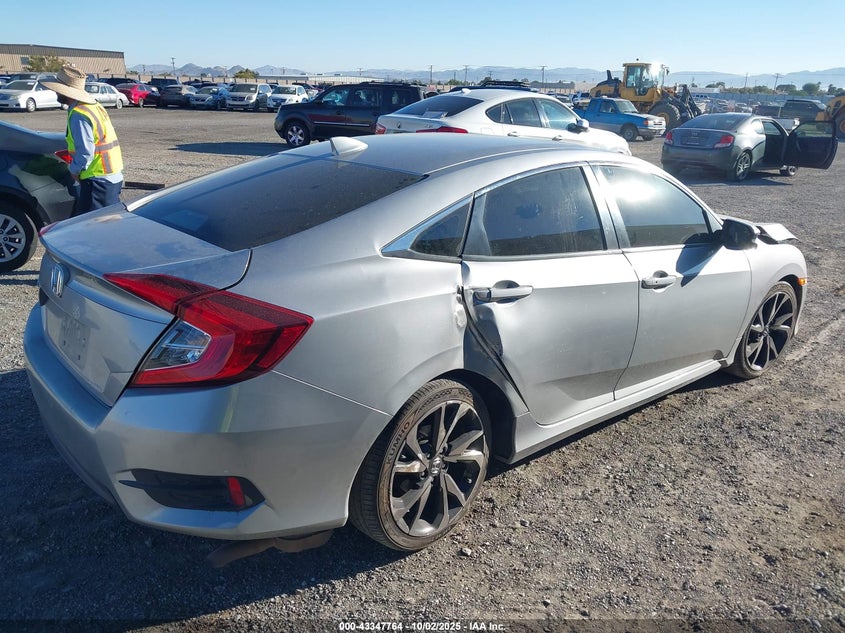 2018 HONDA CIVIC EX - 2HGFC2F7XJH610844