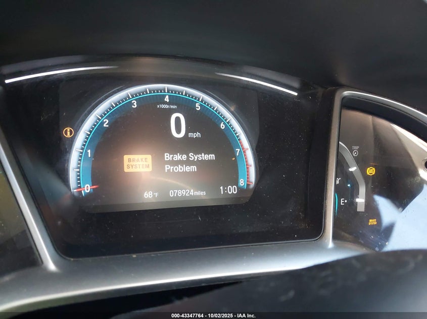 2018 HONDA CIVIC EX - 2HGFC2F7XJH610844