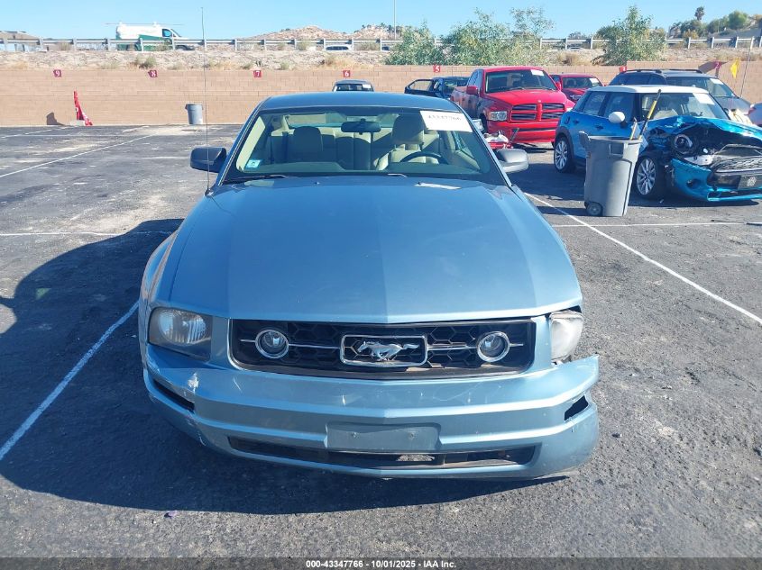 2007 Ford Mustang V6 Deluxe/V6 Premium VIN: 1ZVFT80N075289029 Lot: 43347766