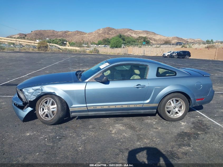 2007 Ford Mustang V6 Deluxe/V6 Premium VIN: 1ZVFT80N075289029 Lot: 43347766