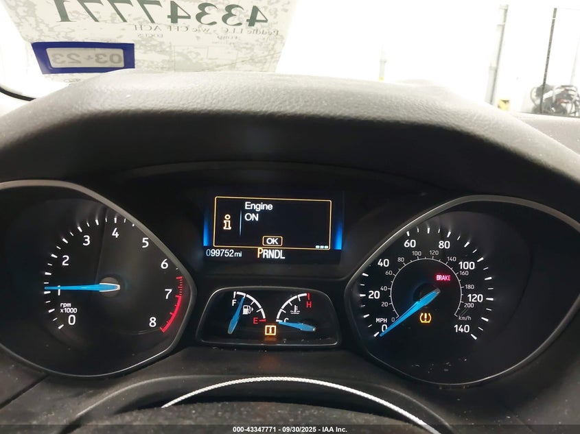 2015 FORD FOCUS SE - 1FADP3F29FL313780