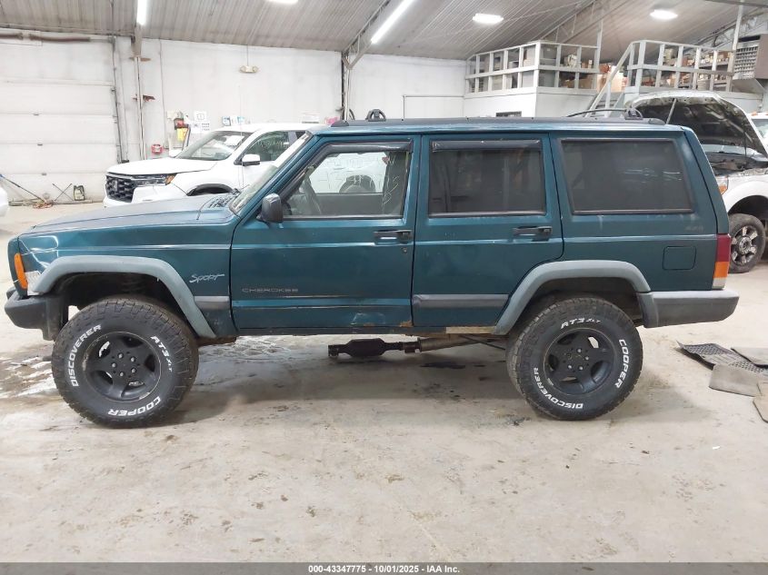 1997 Jeep Cherokee Sport VIN: 1J4FJ68S9VL502277 Lot: 43347775