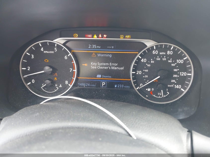 2019 Nissan Altima 2.5 Sv VIN: 1N4BL4DV3KC109525 Lot: 43347790