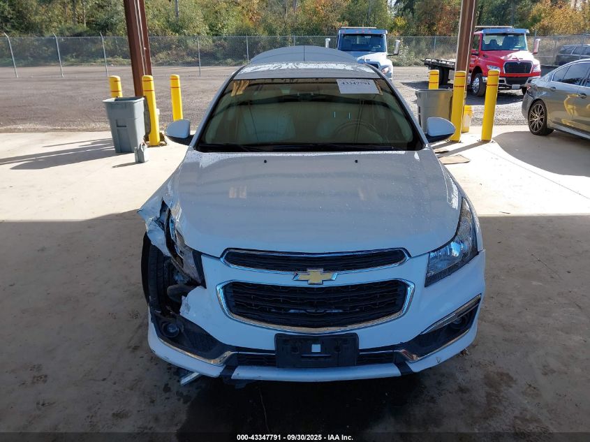 2015 Chevrolet Cruze 2Lt Auto VIN: 1G1PE5SB2F7117275 Lot: 43347791