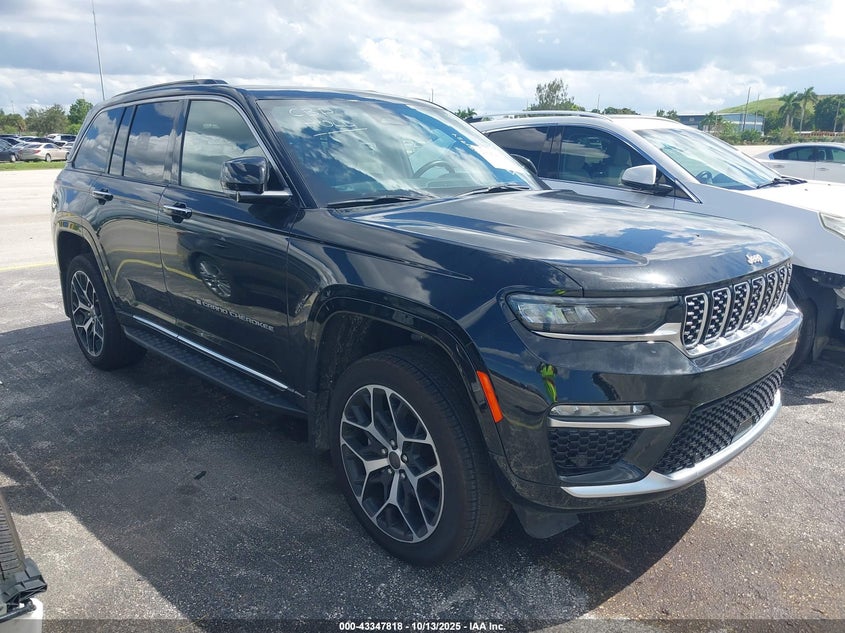 1C4RJHEG2R8500345 2024 Jeep Grand Cherokee Summit Reserve 4X4 auction photo 1