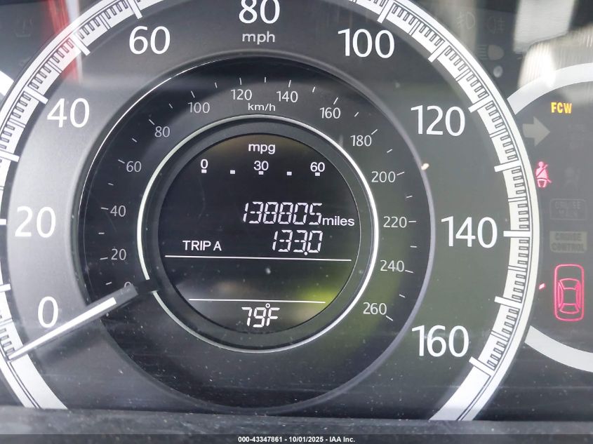 2014 Honda Accord Ex-L V-6 VIN: 1HGCR3F89EA041425 Lot: 43347861