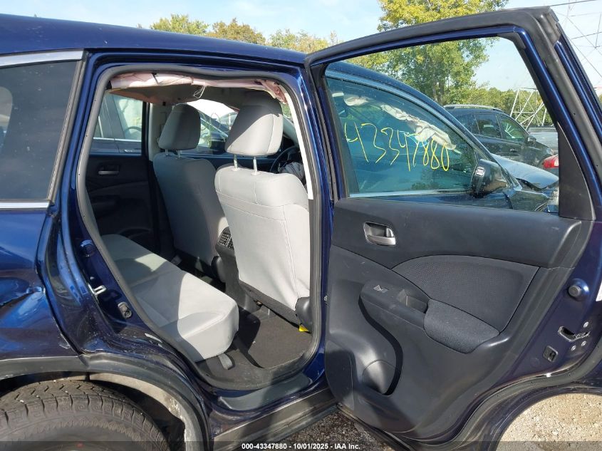 2015 Honda Cr-V Lx VIN: 3CZRM3H39FG708516 Lot: 43347880