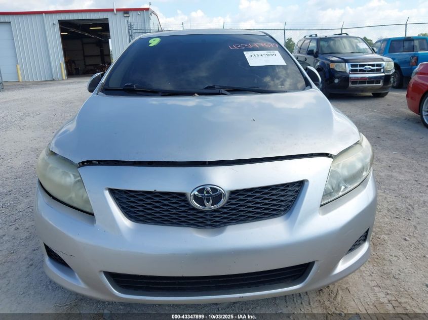 2009 Toyota Corolla Le VIN: 2T1BU40E59C108634 Lot: 43347899