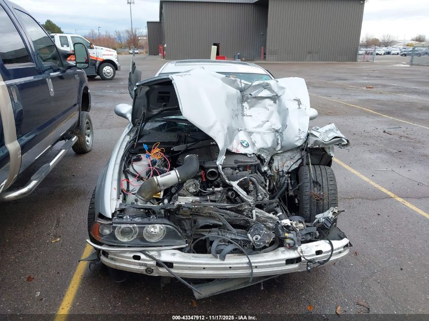 2003 BMW M5 VIN: WBSDE93453CF92600 Lot: 43347912