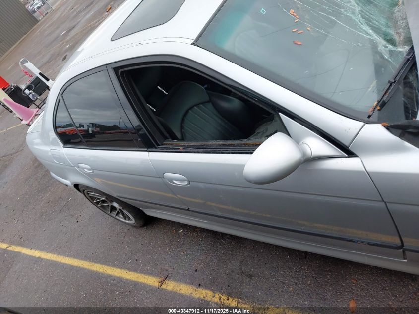 2003 BMW M5 VIN: WBSDE93453CF92600 Lot: 43347912