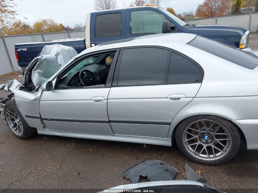 2003 BMW M5 VIN: WBSDE93453CF92600 Lot: 43347912