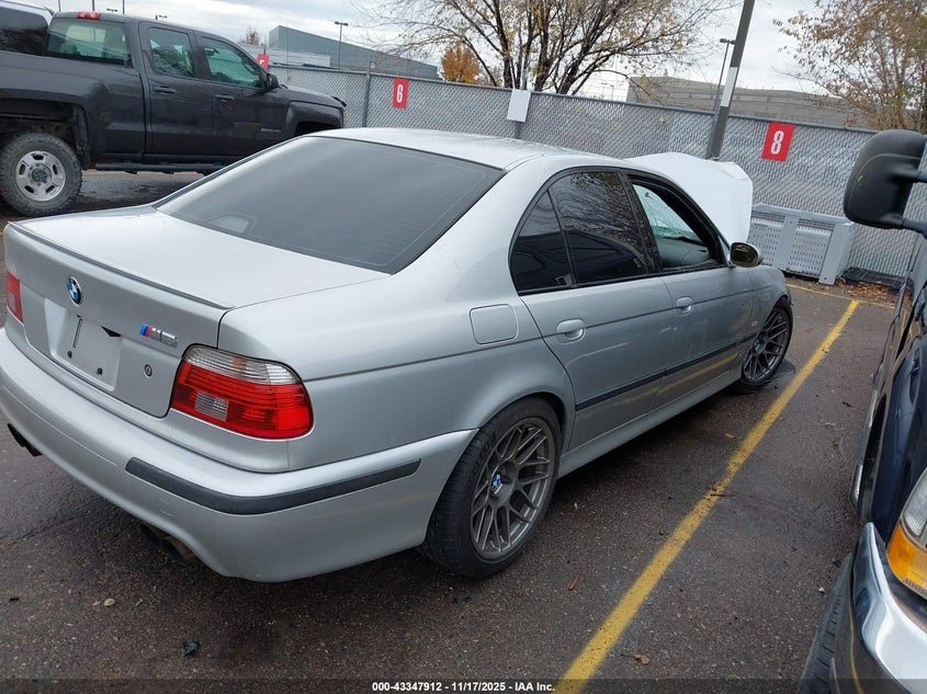 WBSDE93453CF92600 2003 BMW M5 photo no. 4