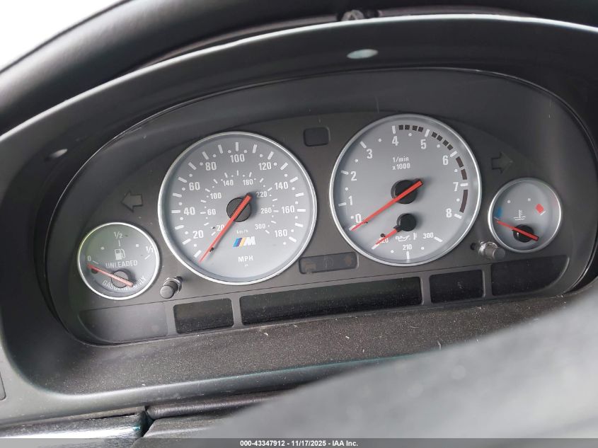 2003 BMW M5 VIN: WBSDE93453CF92600 Lot: 43347912