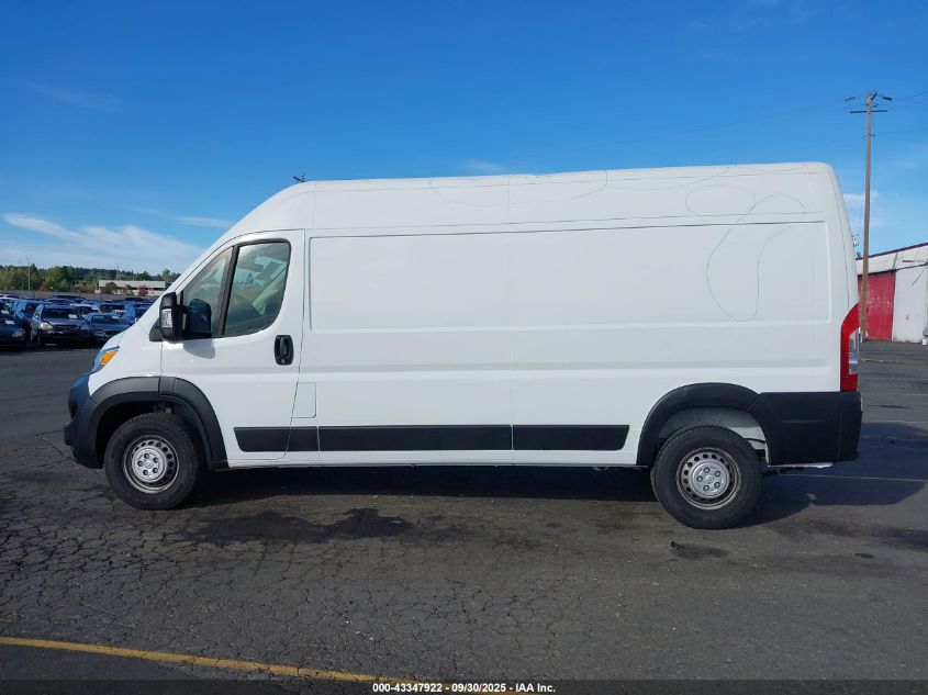 2024 Ram Promaster 2500 Tradesman High Roof 159 Wb W/Pass Seat VIN: 3C6LRVDG5RE140340 Lot: 43347922