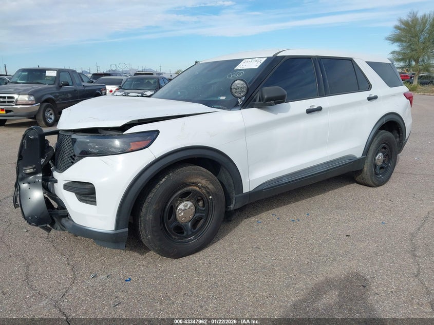 Vin: 1fm5k8ab3mga42430, lot: 43842676, ford explorer police interceptor 20212