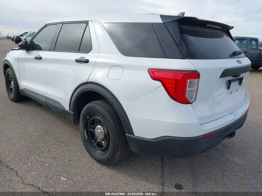 Vin: 1fm5k8ab3mga42430, lot: 43842676, ford explorer police interceptor 20213