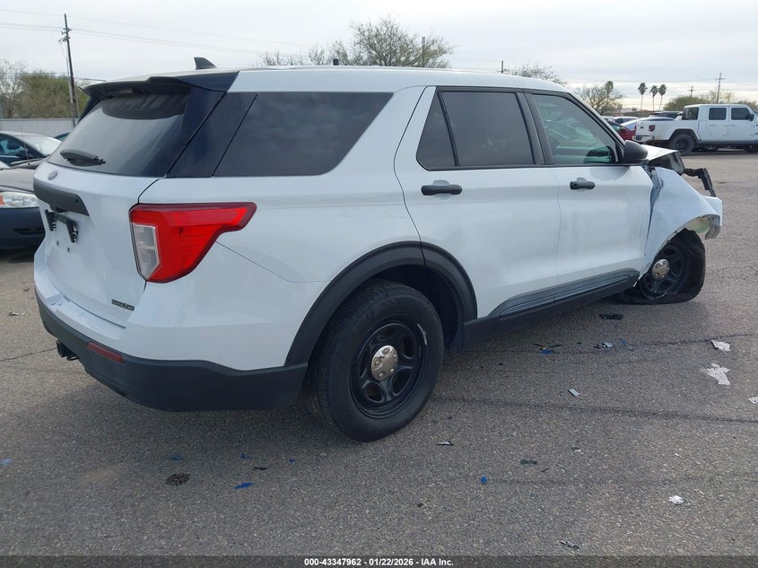 Vin: 1fm5k8ab3mga42430, lot: 43842676, ford explorer police interceptor 20214