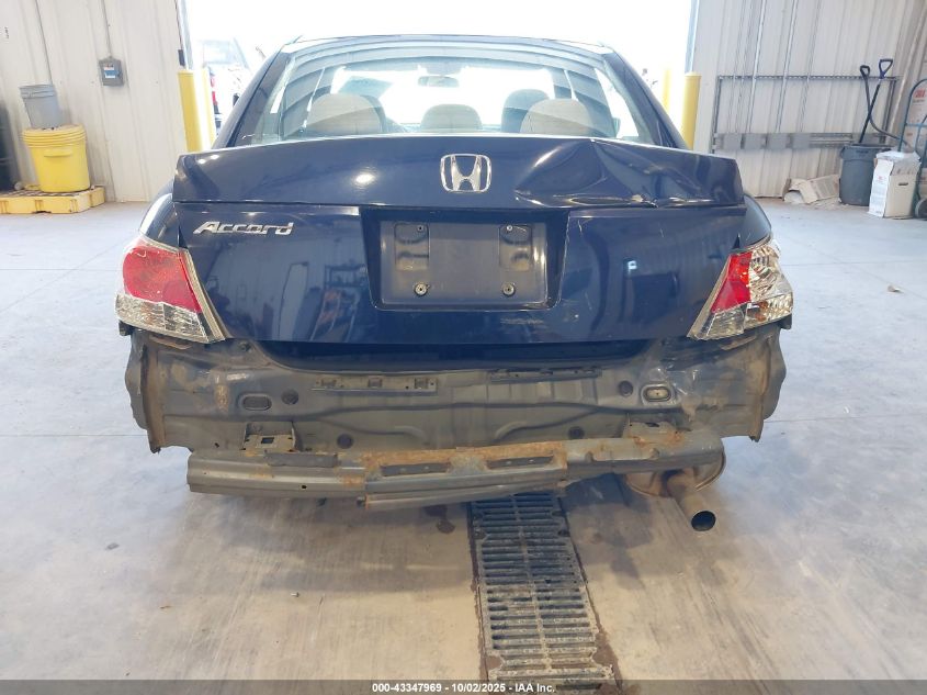 2010 Honda Accord 2.4 Lx VIN: 1HGCP2F3XAA138681 Lot: 43347969