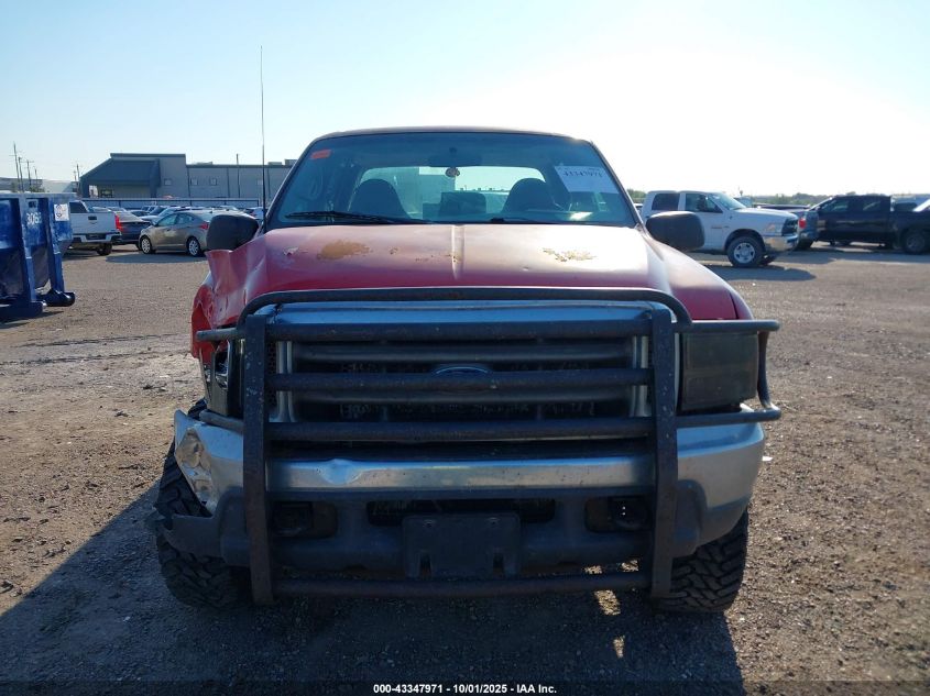 1999 Ford F-250 Lariat/Xl/Xlt VIN: 1FTNW20F8XEA78401 Lot: 43347971