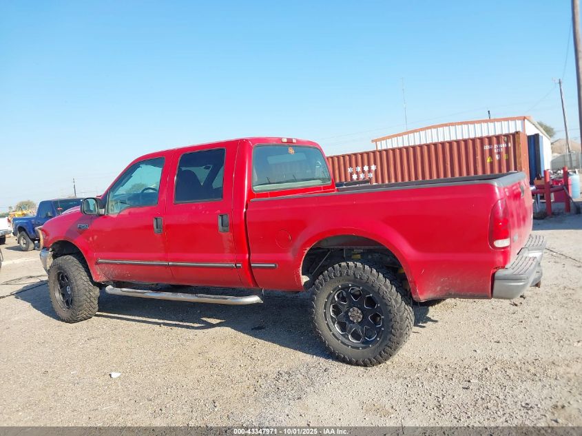 1999 Ford F-250 Lariat/Xl/Xlt VIN: 1FTNW20F8XEA78401 Lot: 43347971