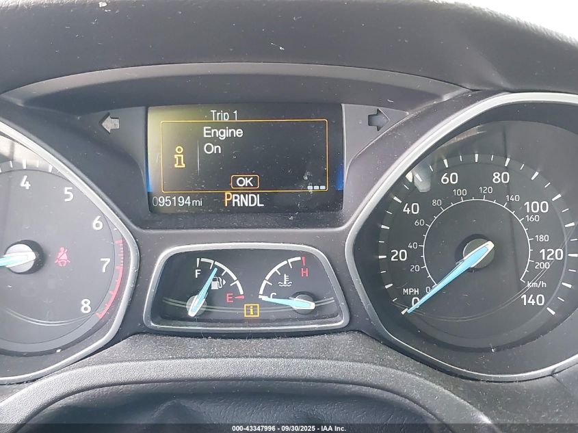 2016 Ford Focus S VIN: 1FADP3E28GL384343 Lot: 43347996