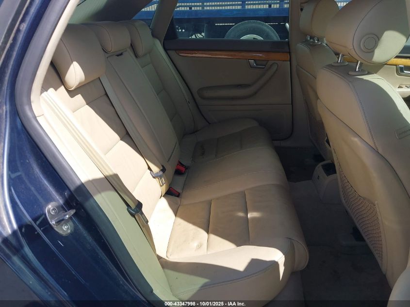 2006 Audi A4 2.0T VIN: WAUDF78E56A224339 Lot: 43347998