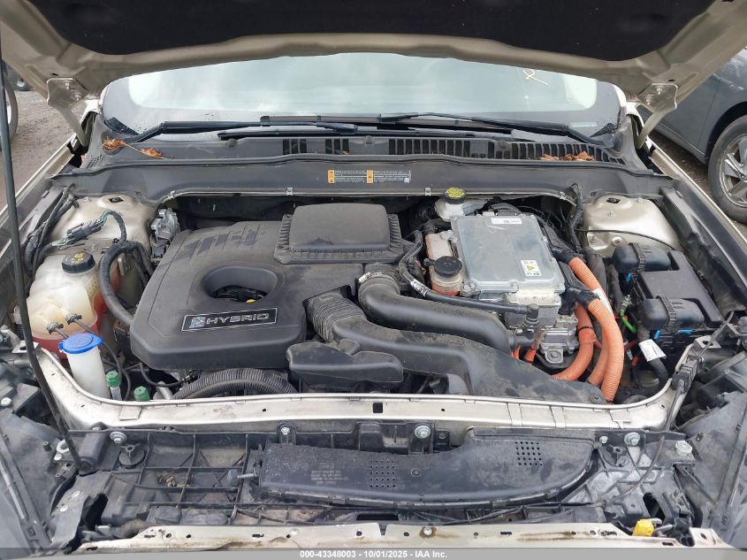 2017 Ford Fusion Hybrid Se VIN: 3FA6P0LU2HR130013 Lot: 43348003