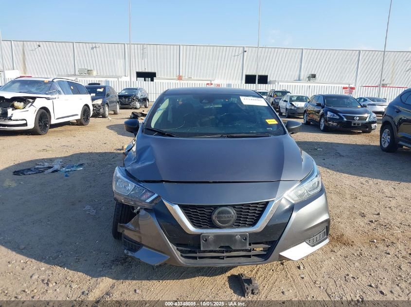 2020 Nissan Versa S Xtronic Cvt VIN: 3N1CN8DV6LL888220 Lot: 43348005