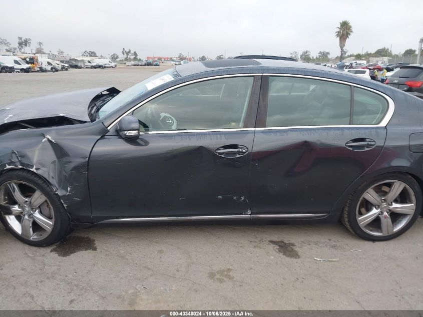 2008 Lexus Gs 350 VIN: JTHBE96S580037031 Lot: 43348024