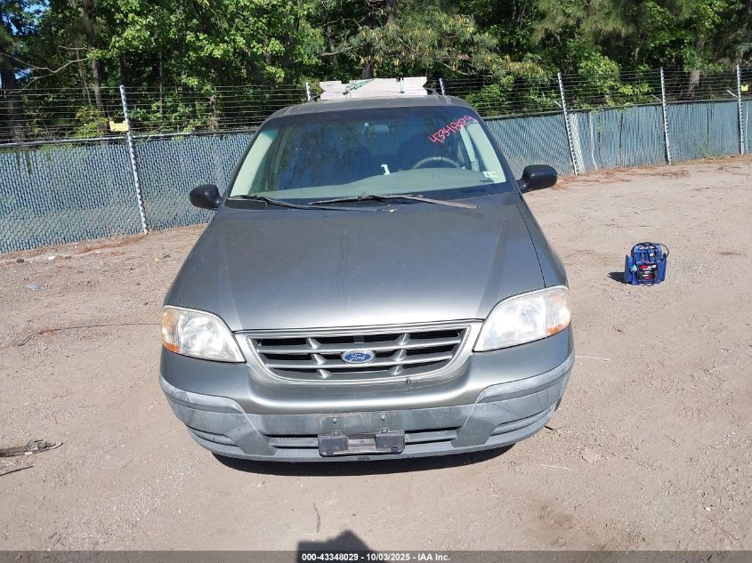 2000 Ford Windstar Lx VIN: 2FMZA5141YBA41049 Lot: 43348029