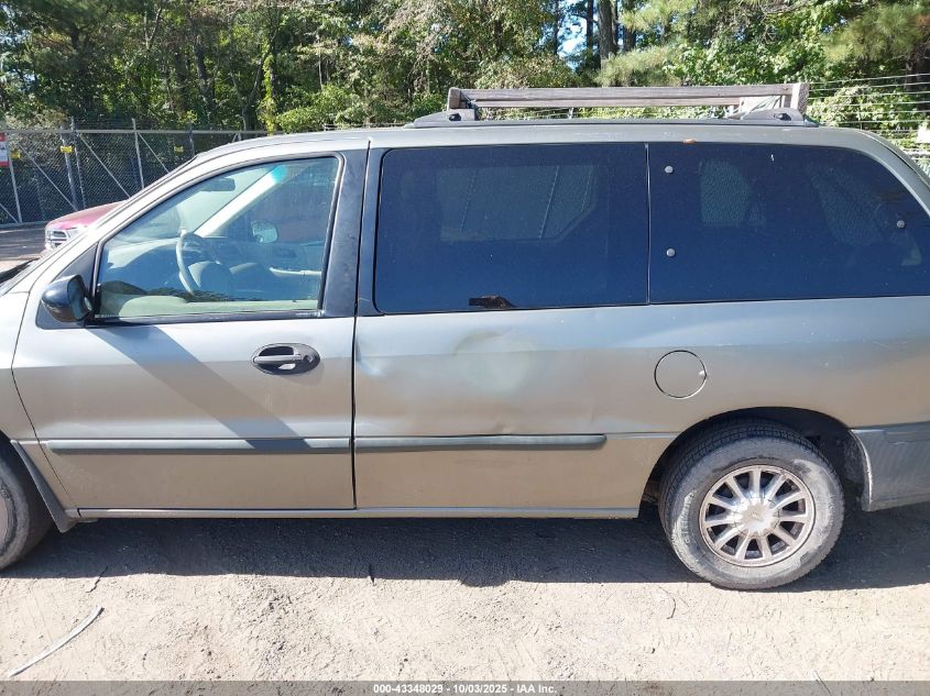 2000 Ford Windstar Lx VIN: 2FMZA5141YBA41049 Lot: 43348029
