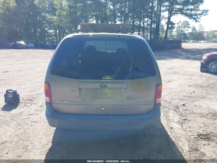2000 Ford Windstar Lx VIN: 2FMZA5141YBA41049 Lot: 43348029