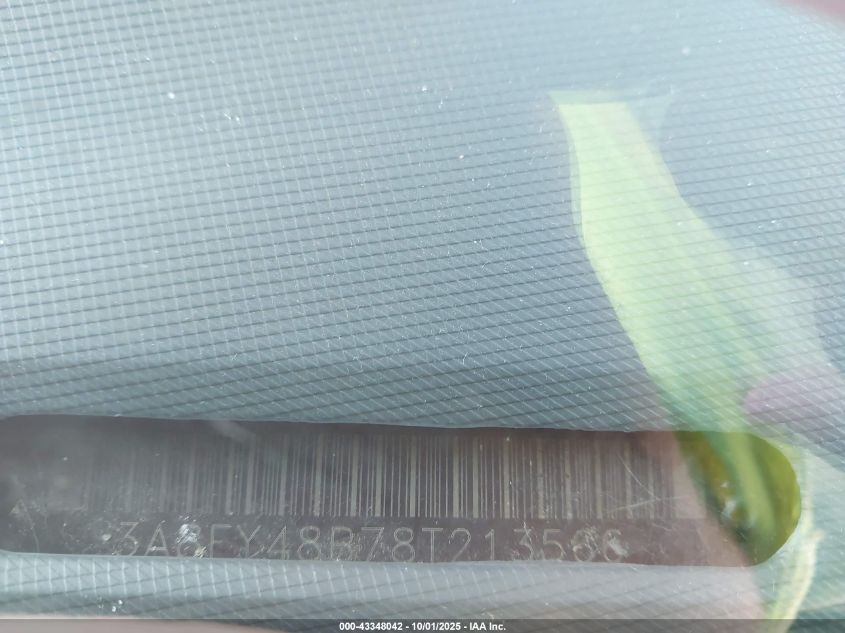 2008 Chrysler Pt Cruiser Lx VIN: 3A8FY48B78T213566 Lot: 43348042