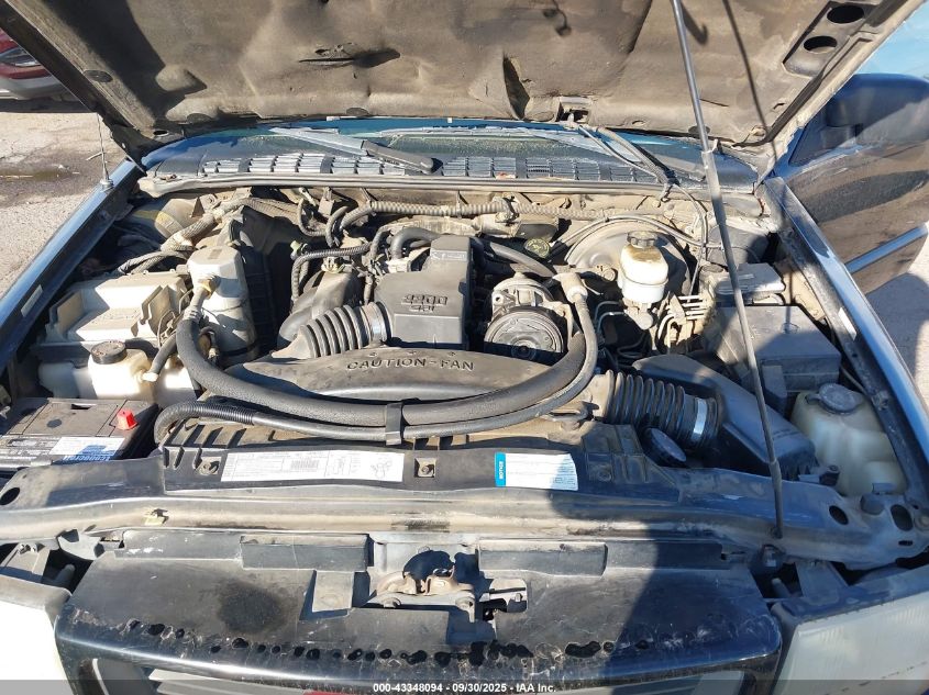 2000 GMC Sonoma Sls VIN: 1GTCS144XY8191983 Lot: 43348094