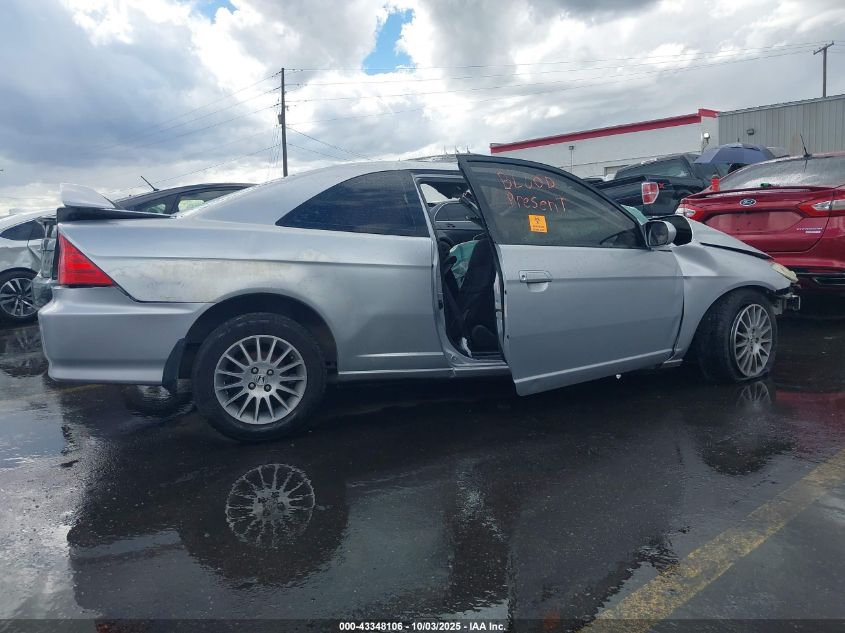 2005 Honda Civic Ex VIN: 1HGEM22915L025207 Lot: 43348106